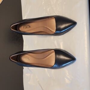 Nordstrom Rack black leather shoes